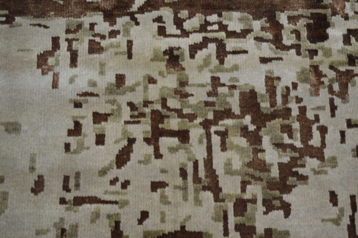 8' 0" x 9' 8" Tibetan Transitional Rug image 8