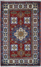 3' 0" x 5' 0" India Kazak Rug image 0