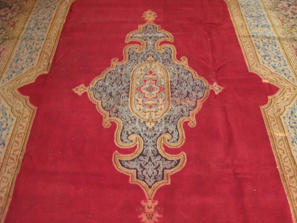 8' 9" x 12' 1" Persian Kerman Rug image 8