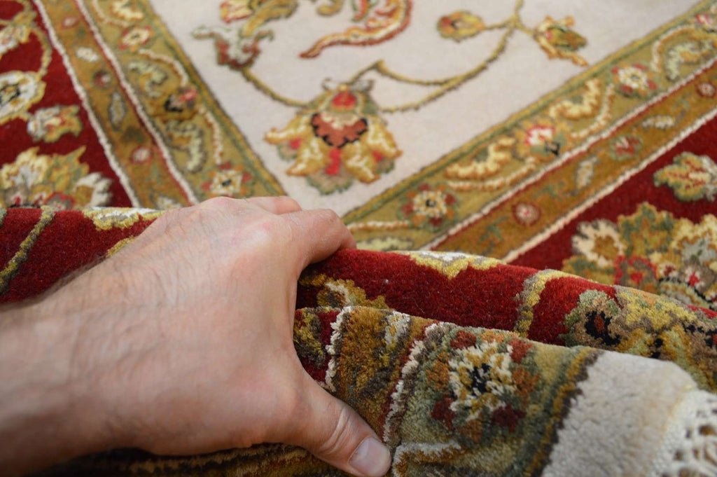 8' 3" x 10' 2" India Jaipur Rug image 11