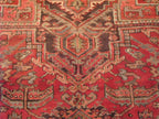 9' 3" x 11' 6" Persian Heriz Rug image 3
