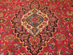 8' 2" x 11' 6" Persian Kashan Rug image 2