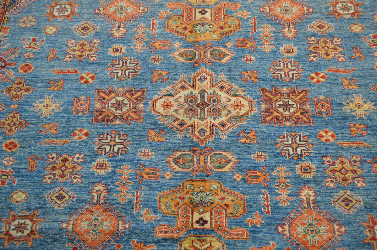 8' 0" x 10' 2" Pakistan Kazak Rug image 8