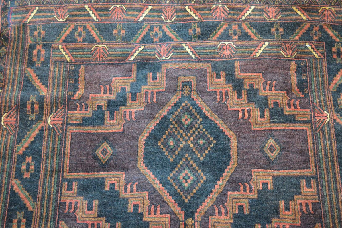 3' 9" x 6' 8" Afghanistan Belouch Rug image 9