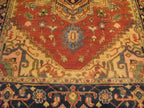 4' 0" x 6' 1" India Serapi Rug image 8