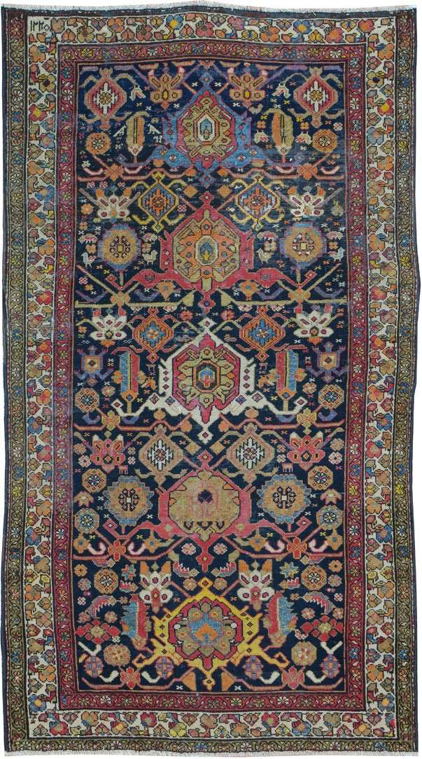 3' 5" x 6' 4" Vintage Hamadan Rug image 0