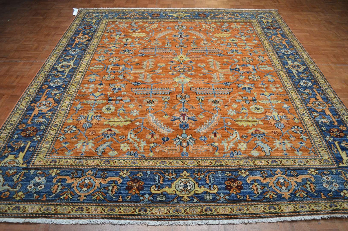 8' 3" x 10' 0" Pakistan Serapi Rug image 1
