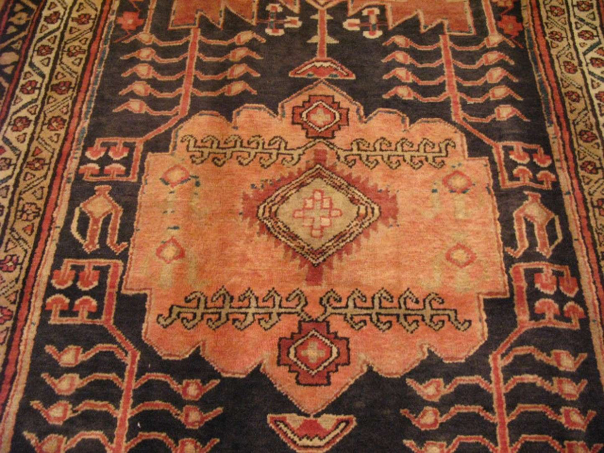 4' 3" x 9' 9" Persian Meshkin Runner image 3