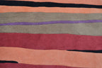 7' 3" x 7' 3" India Contemporary Round Rug image 9