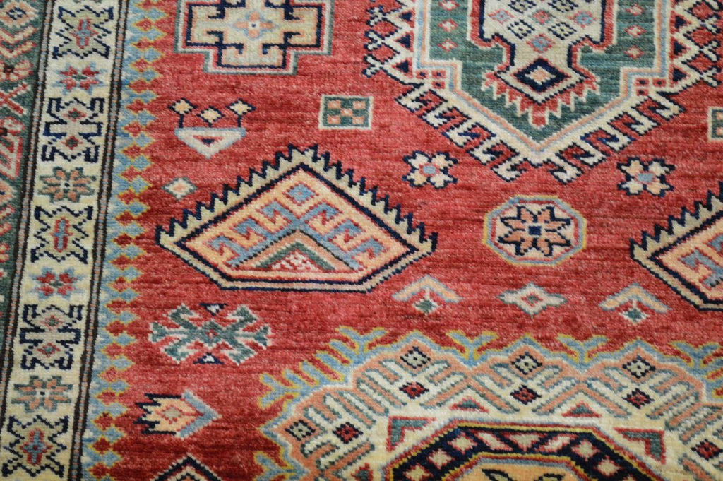 3' 4" x 4' 8" Pakistan Kazak Rug image 2