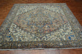 7' 6" x 8' 5" Persian Heriz Rug image 1