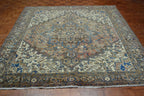 7' 6" x 8' 5" Persian Heriz Rug image 1