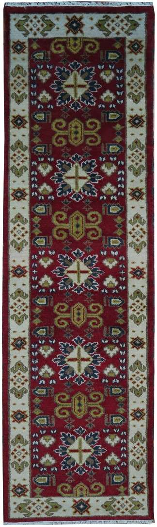 2' 6" x 9' 7" India Kazak Runner image 0