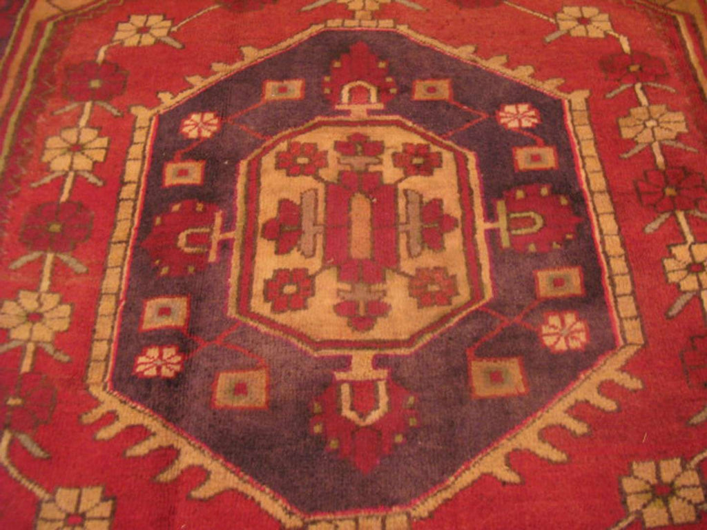 4' 8" x 10' 4" Vintage Mehraban Runner image 4