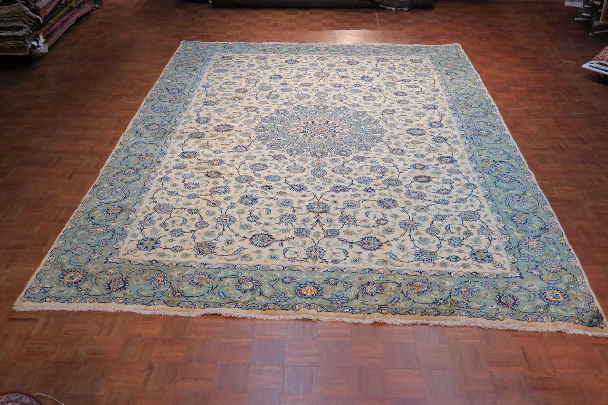 9' 7" x 13' 1" Persian Kashan Rug image 7