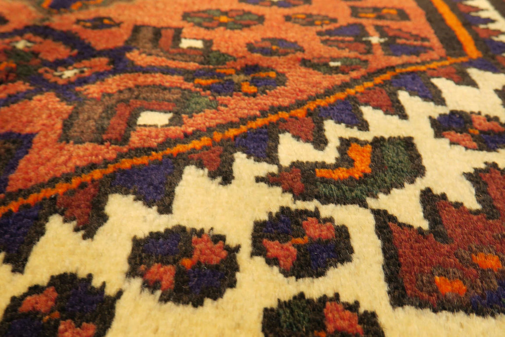 3' 4" x 4' 9" Persian Zanjan Rug image 1