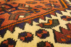 3' 4" x 4' 9" Persian Zanjan Rug image 1