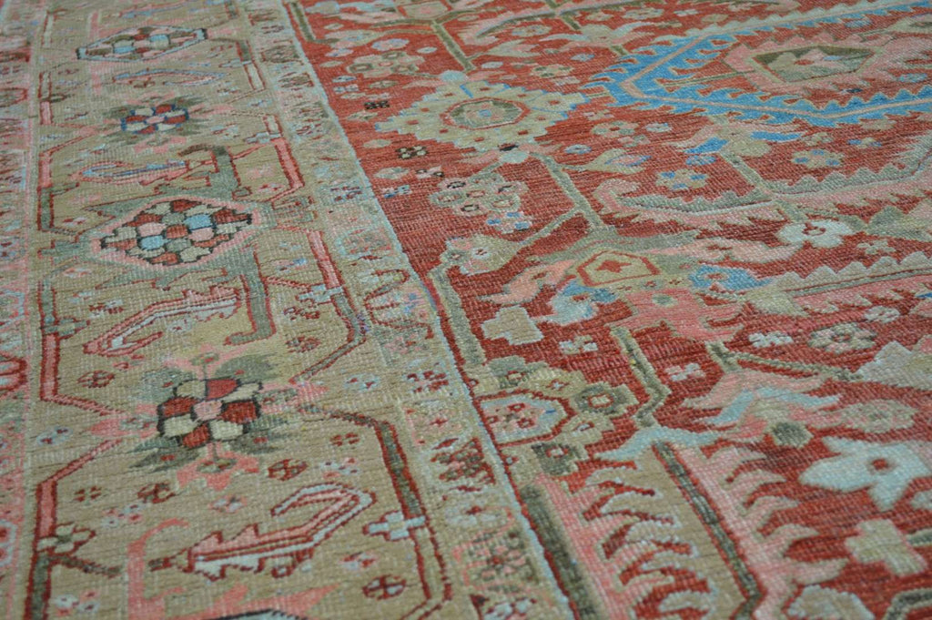 7' 7" x 11' 0" Persian Serapi Rug image 4