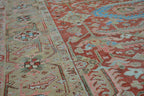 7' 7" x 11' 0" Persian Serapi Rug image 4