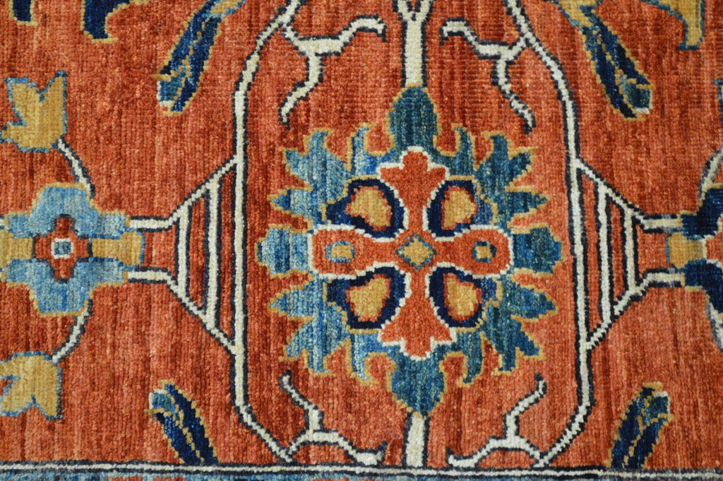 9' 2" x 12' 2" Pakistan Serapi Rug image 6