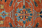 9' 2" x 12' 2" Pakistan Serapi Rug image 6