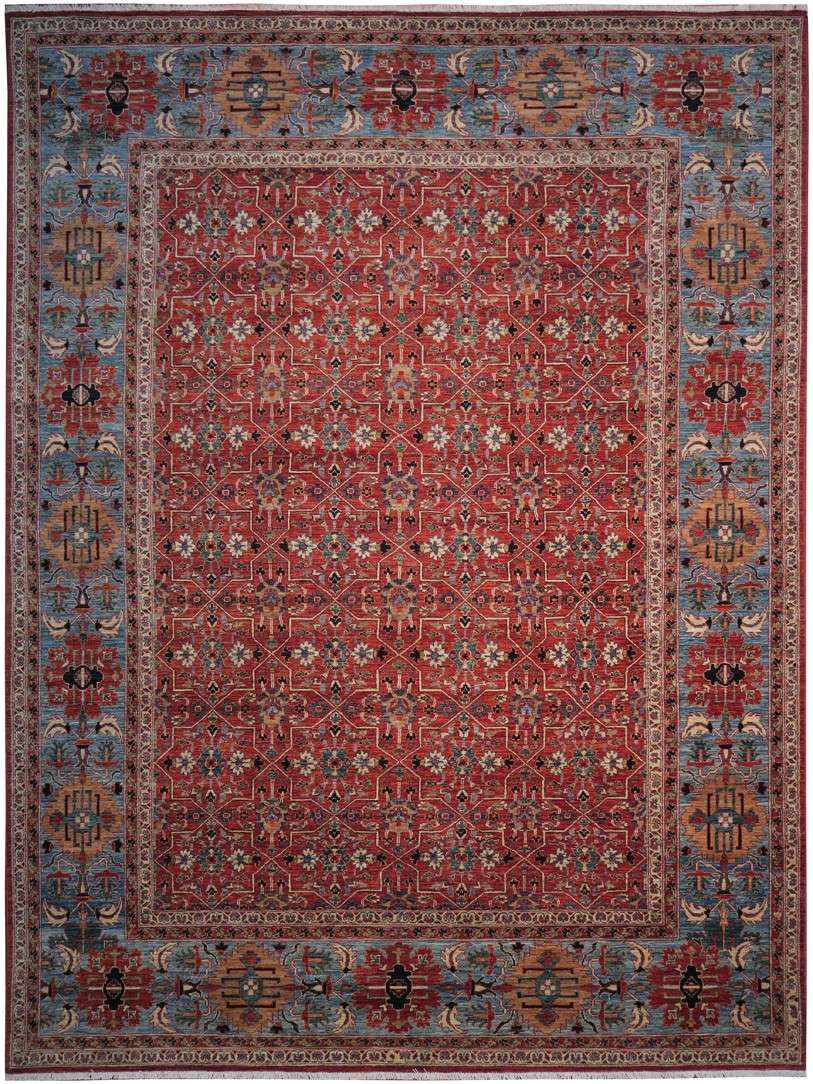9' 0" x 11' 8" Pakistan Serapi Rug image 0