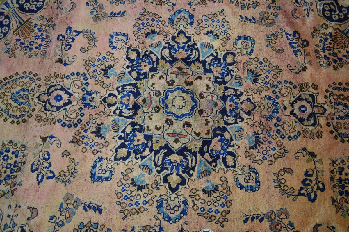 8' 0" x 11' 0" Persian Mashhad Rug image 6