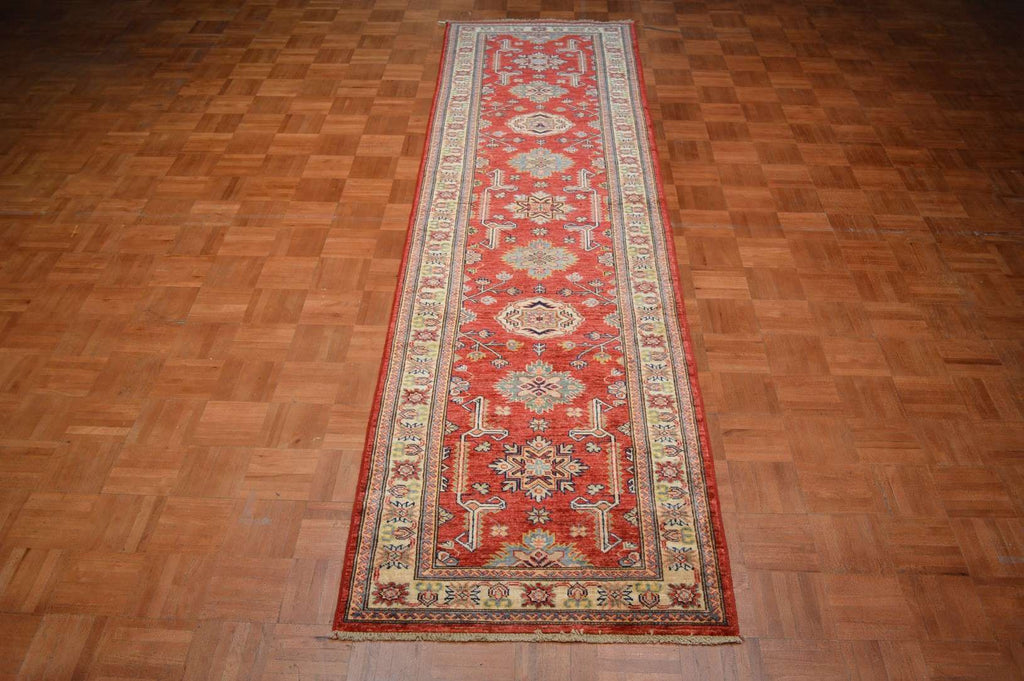 2' 7" x 10' 0" Pakistan Kazak Runner image 1