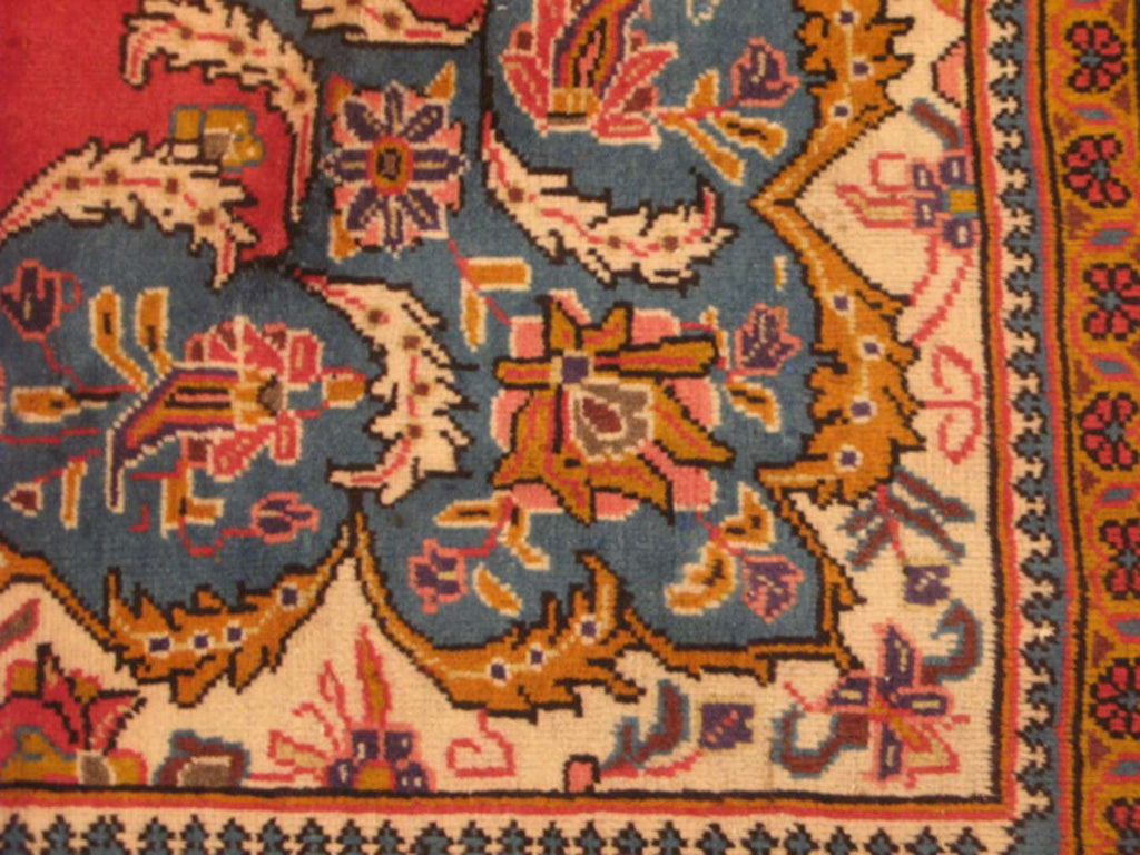 7' 3" x 9' 1" Persian Golpayegan Rug image 7