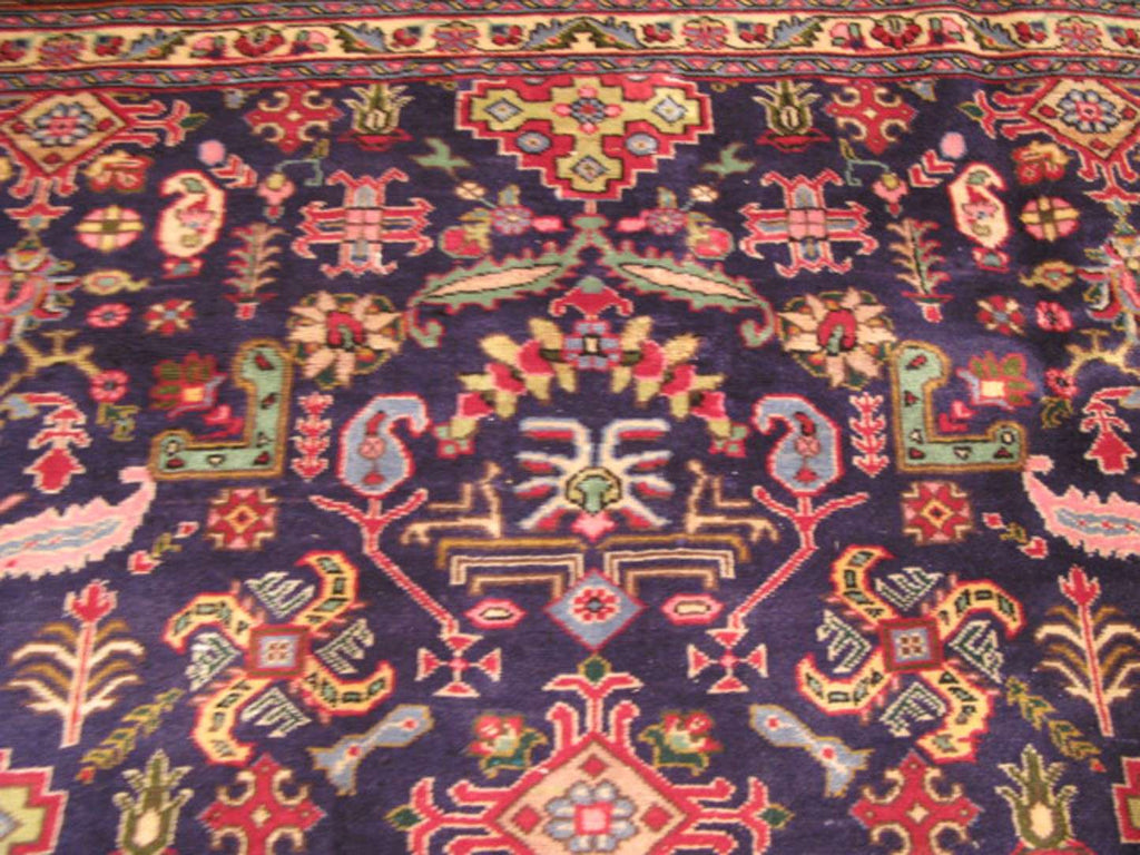 7' 1" x 11' 4" Persian Tabriz Rug image 6