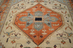 9' 1" x 12' 0" Pakistan Serapi Rug image 8