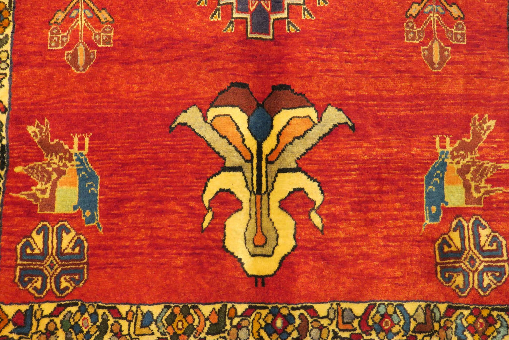3' 7" x 5' 4" Persian Shiraz Rug image 2