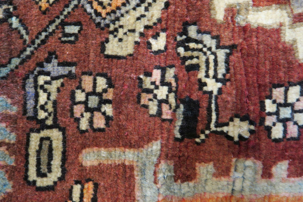 4' 3" x 7' 1" Persian Zanjan Rug image 1