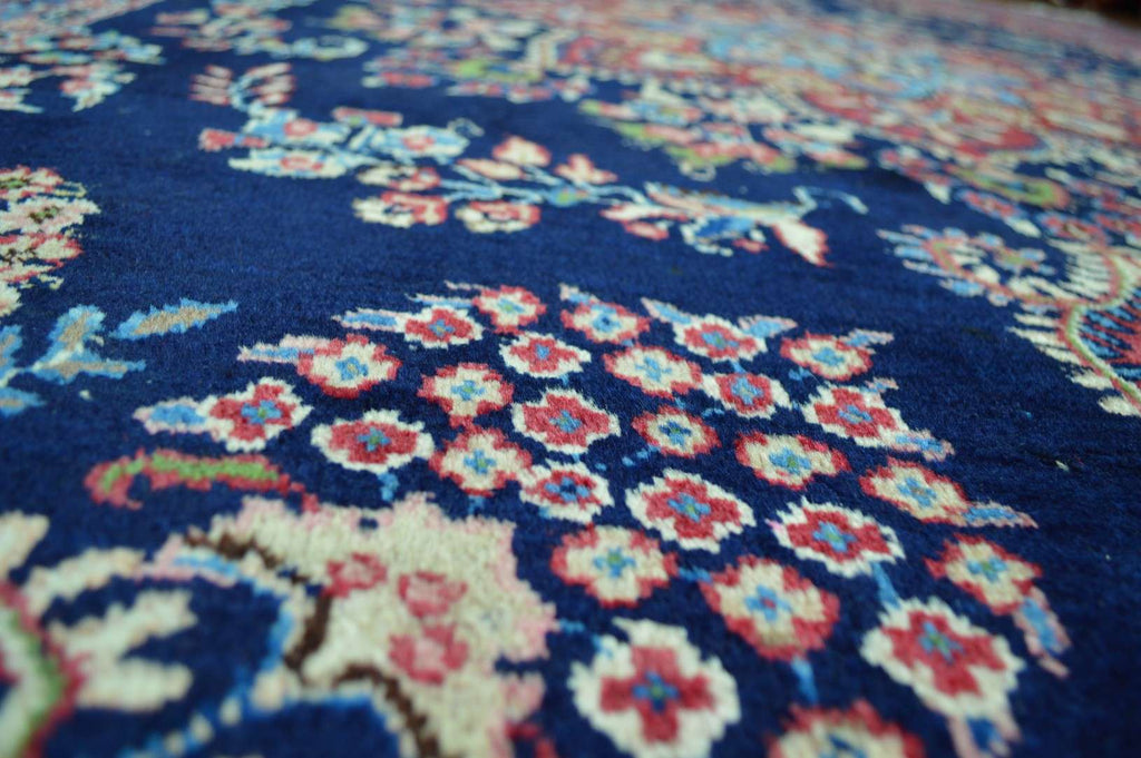 6' 6" x 9' 3" Vintage Mashhad Rug image 7