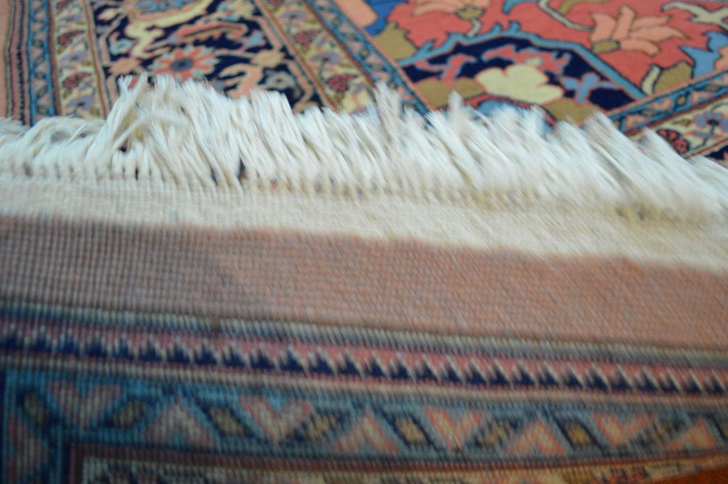9' 8" x 18' 4" India Heriz Rug image 12