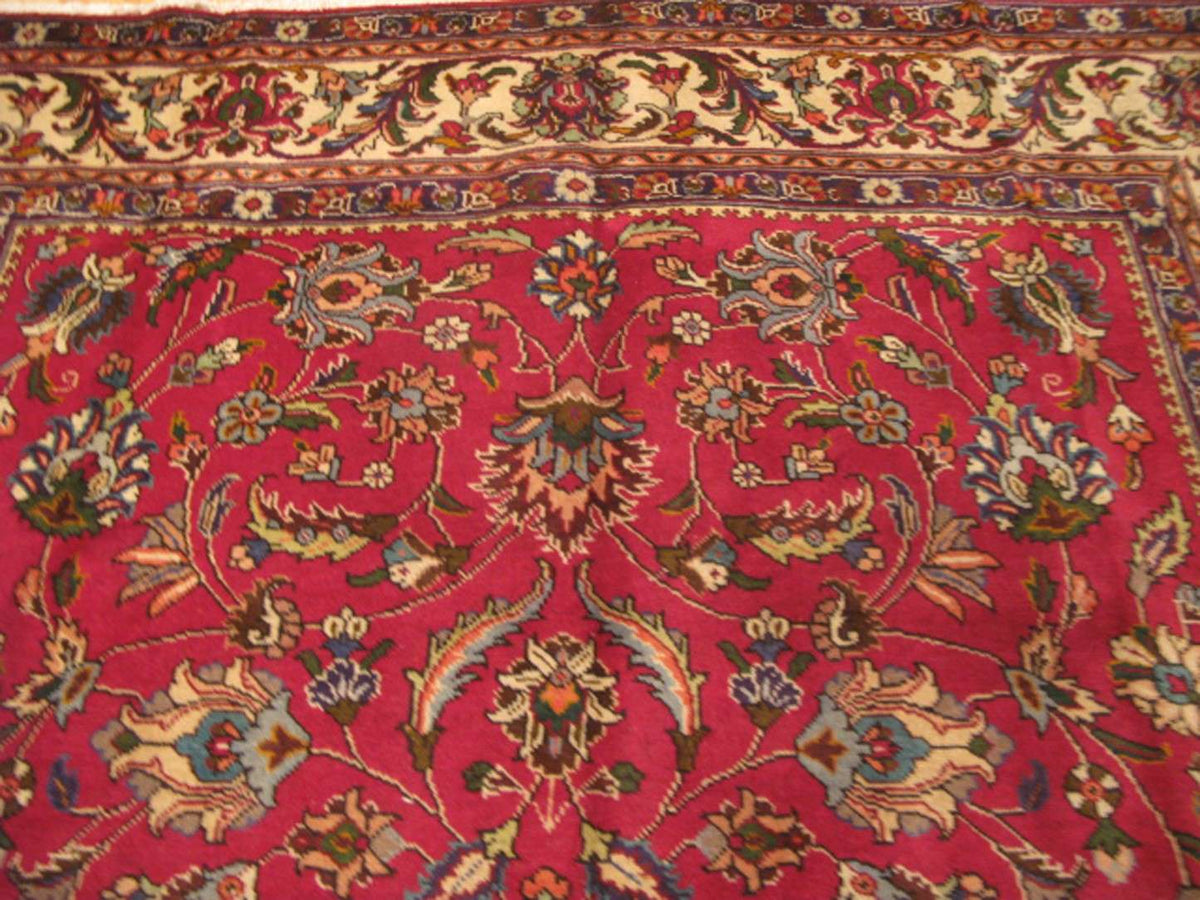 7' 9" x 11' 2" Persian Tabriz Rug image 7