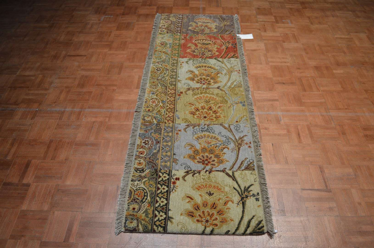 2' 4" x 6' 8" India Agra Runner image 1