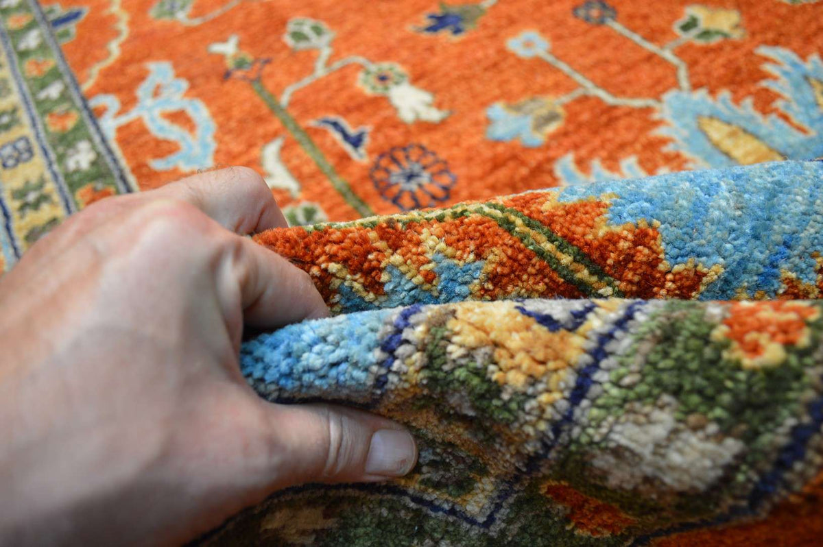 6' 8" x 10' 6" Pakistan Kazak Rug image 11