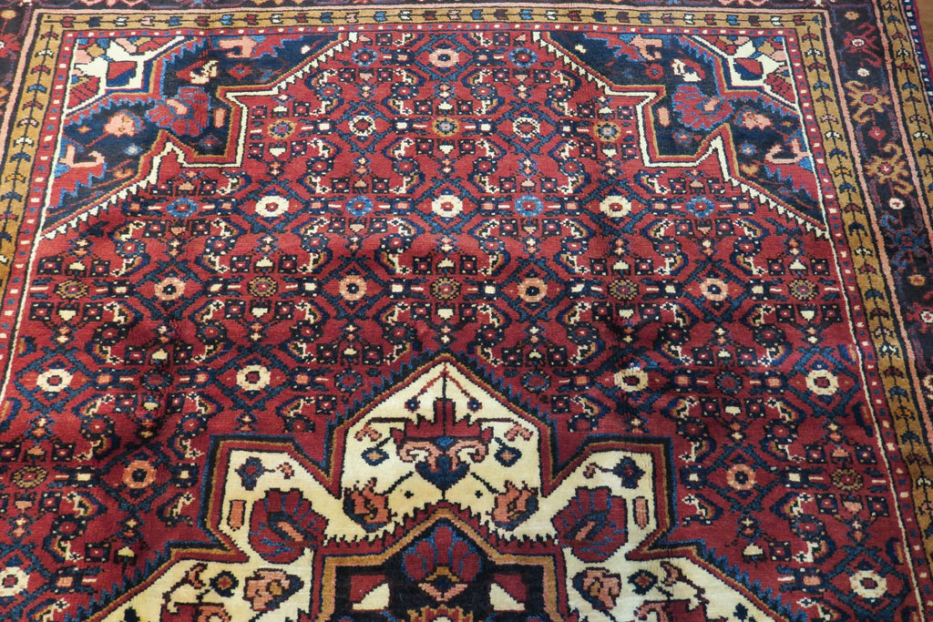 5' 1" x 7' 3" Persian Hamadan Rug image 4