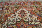 6' 0" x 8' 8" India Serapi Rug image 2