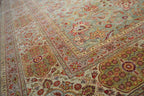 8' 1" x 10' 3" India Agra Rug image 5