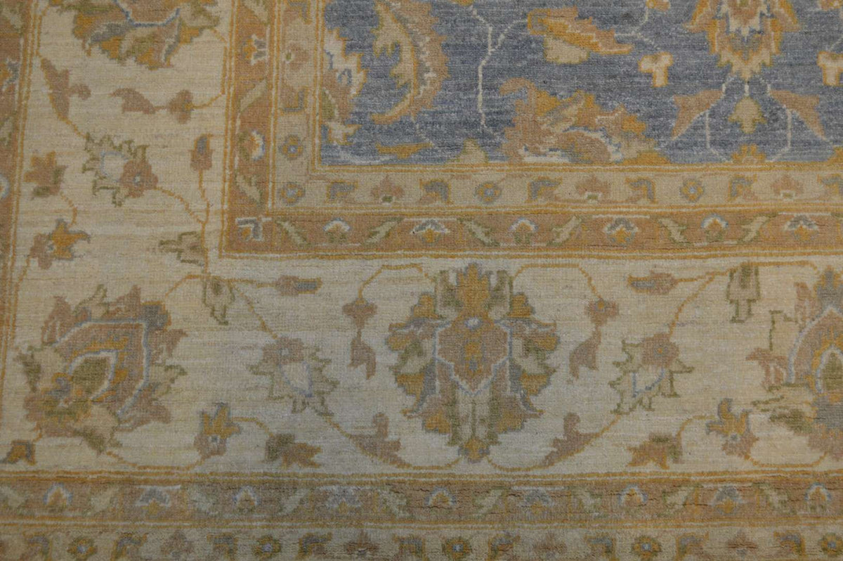 9' 1" x 11' 8" Pakistan Oushak Rug image 3