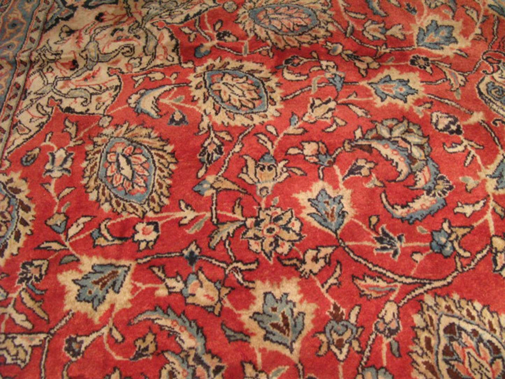 9' 0" x 13' 9" Persian Sarouk Rug image 9