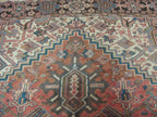 8' 2" x 11' 5" Persian Heriz Rug image 7