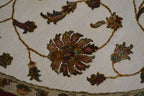 8' 4" x 8' 4" India Tabriz Round Rug image 2