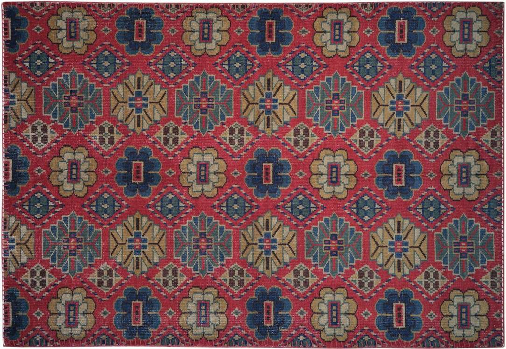 6' 3" x 9' 3" India Flat Rug image 0