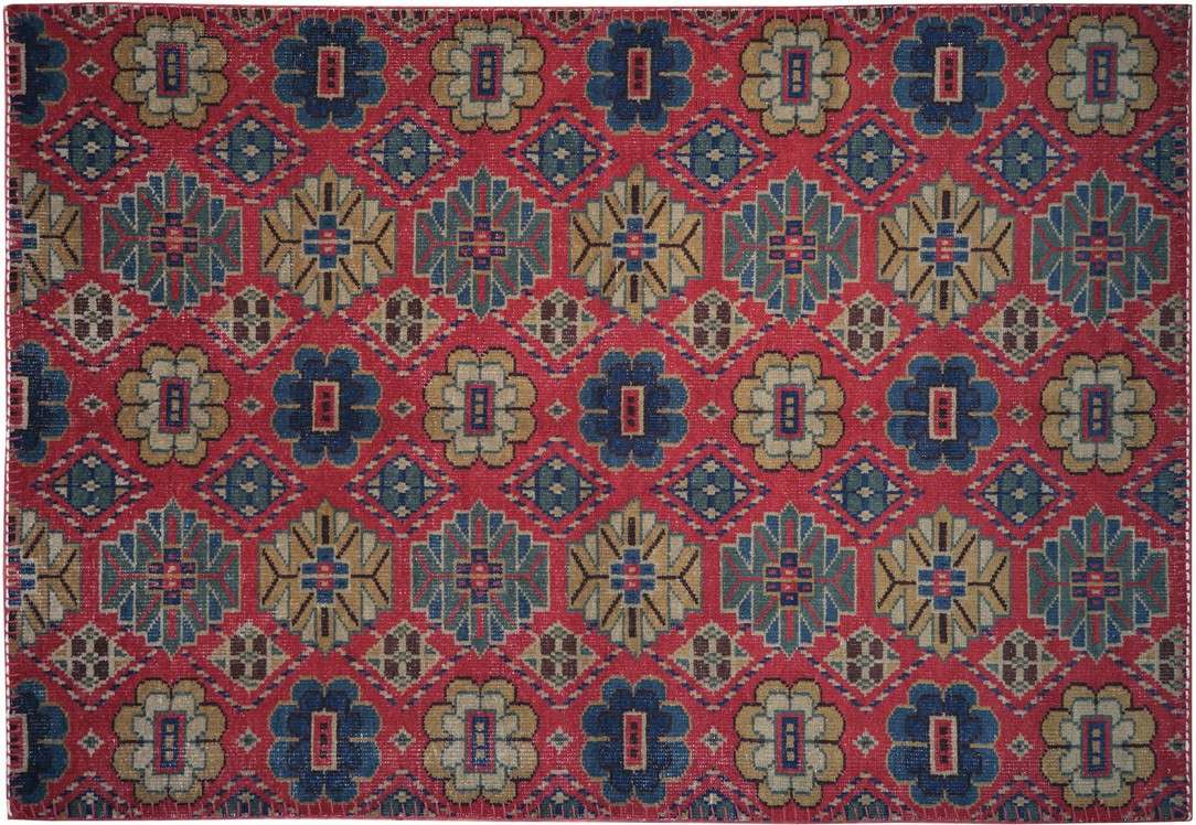 6' 3" x 9' 3" India Flat Rug image 0