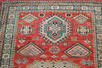 3' 4" x 4' 8" Pakistan Kazak Rug image 7