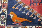 3' 7" x 5' 3" Persian Shiraz Rug image 5