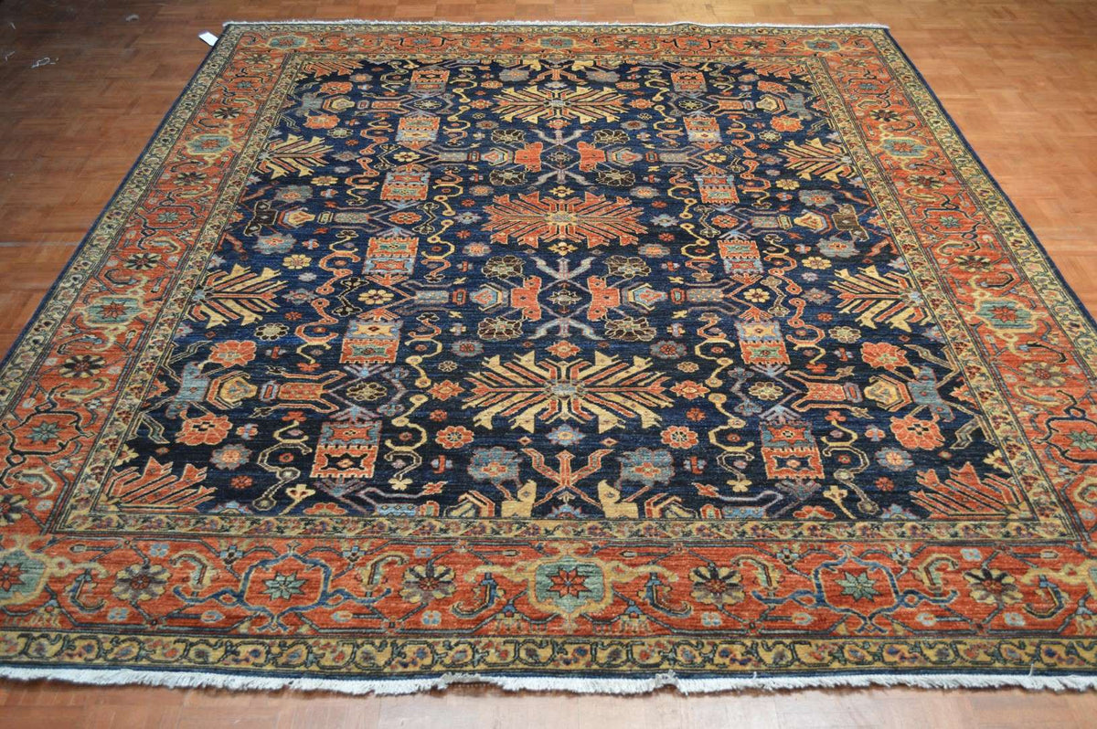 8' 2" x 10' 1" Pakistan Serapi Rug image 1